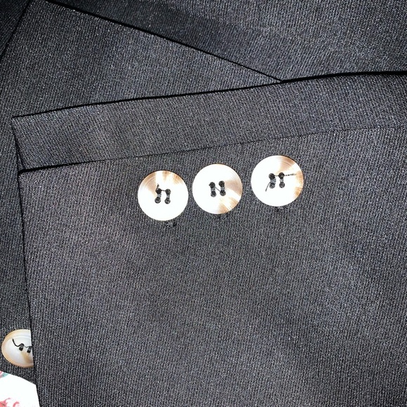 Suit Men’s Jacket Black Size Medium Elastic Waist - Picture 7 of 7